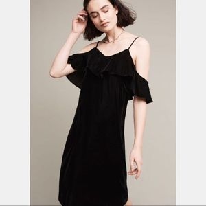Anthropologie x Tracy Reese Open-shoulder Velvet